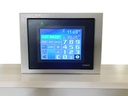 E-CUT 550 ELECTRIC PROGRAMMABLE GUILLOTINE w/ SIDE TABLES & SPARE BLADE