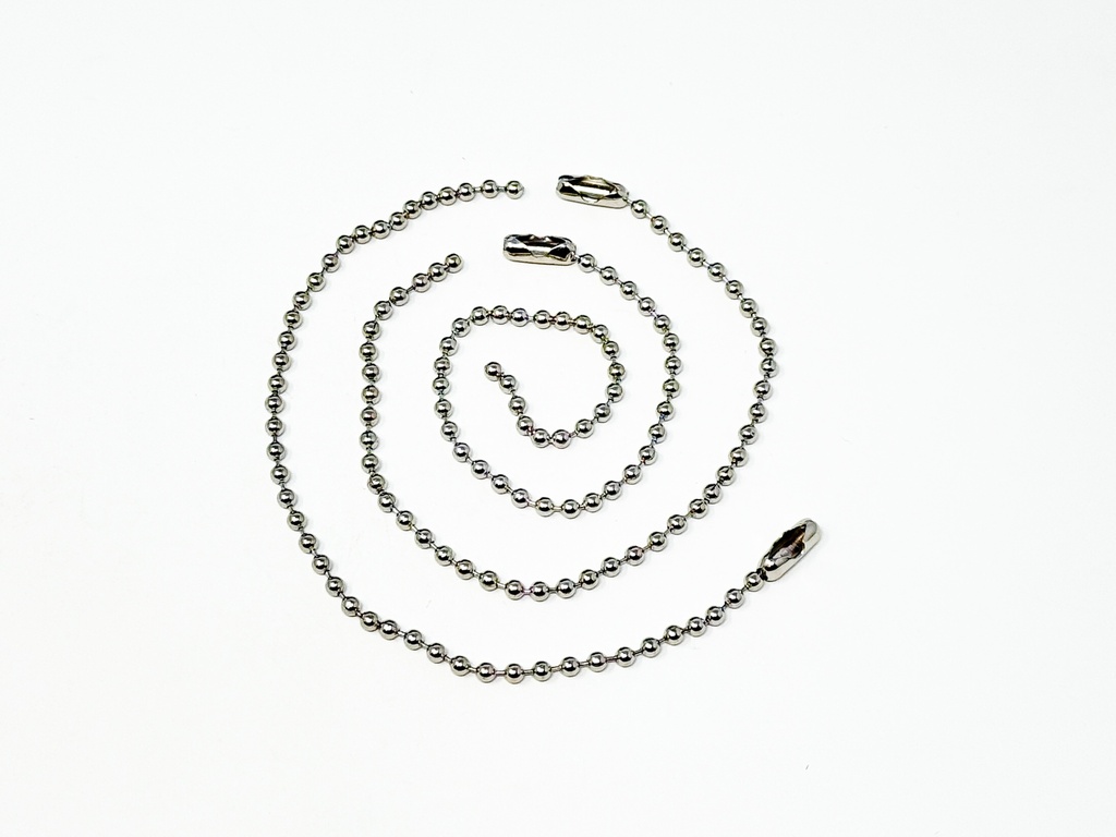 FASTIN™ BALL CHAIN WITH CONNECTORS - NICKEL