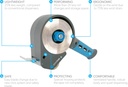 ZERO TAPE DISPPENSER CLASSIC - BLUE