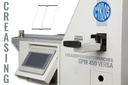 CREASING - PERFORATING MACHINE GPM VERSA, 110 VOLT, METRIC SETTINGS
