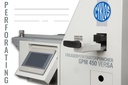 CREASING - PERFORATING MACHINE GPM VERSA, 110 VOLT, METRIC SETTINGS