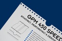 GPM 450 SPEED w/ 1/3 IRON CHANNEL, CITO 1.0 mm CREASING & 7 TPI PERF TOOLS