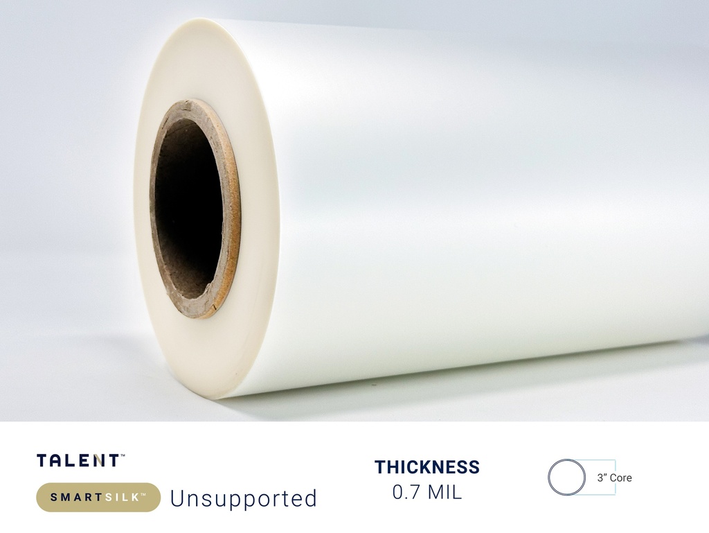 TALENT SMARTSILK UNSUPPORTED 0.7 MIL - 3" CORE