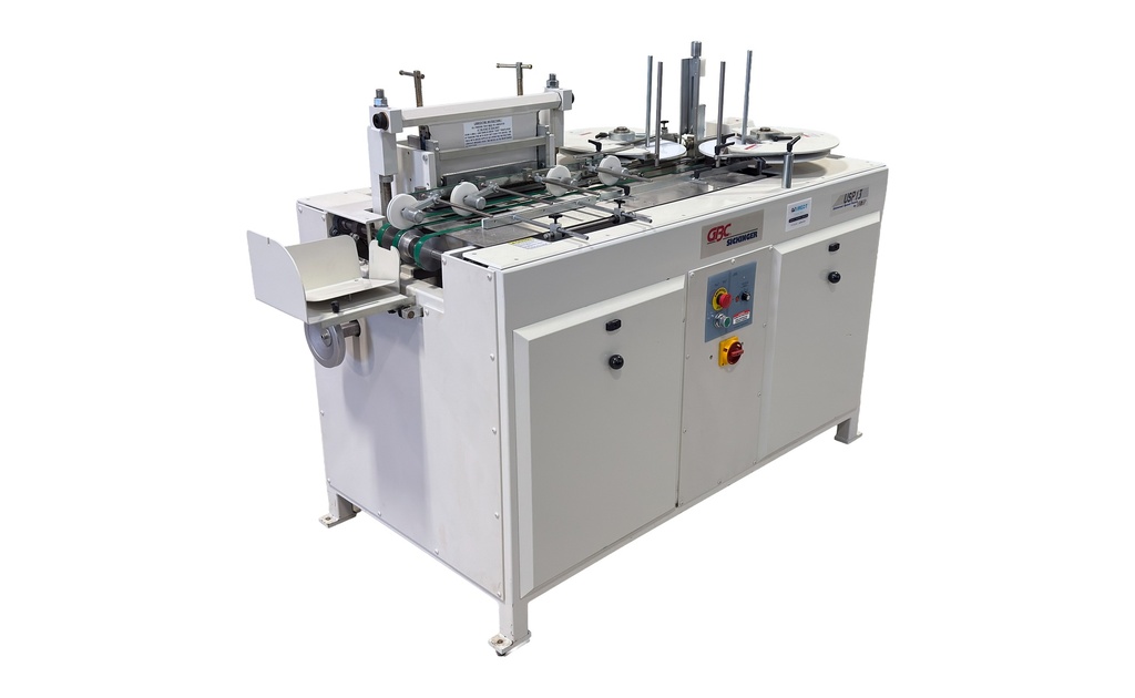 * USED * GBC SICKINGER USP 13 AUTOMATIC PUNCH w/ 4:1 OVAL DIE