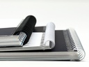 12" BINDIN™ PLASTIC COIL |  5:1 PITCH (BLACK / WHITE / CLEAR)