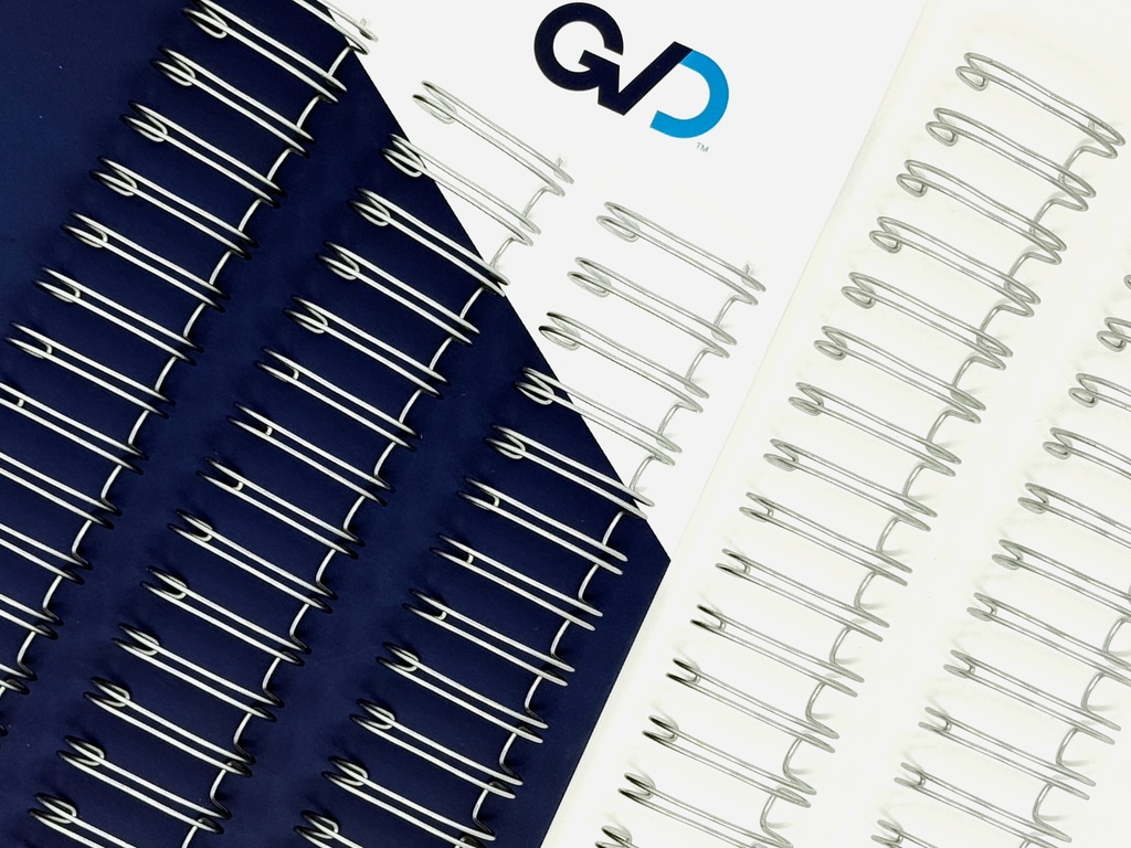 BINDIN™ WIRE ELEMENTS | SILVER | 2:1 PITCH | 21 LOOPS