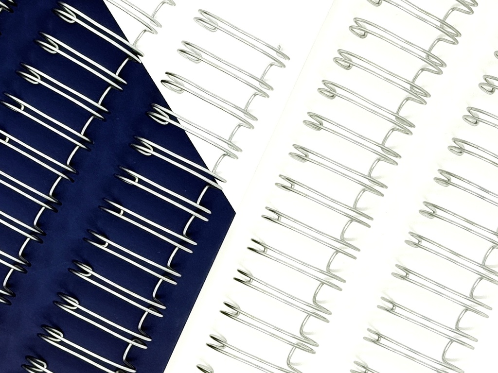 BINDIN™ WIRE ELEMENTS | SILVER | 3:1 PITCH | 32 LOOPS