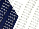 BINDIN™ WIRE ELEMENTS | SILVER | 3:1 PITCH | 32 LOOPS