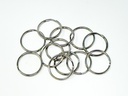 FASTIN™ 1" SPLIT KEY RINGS - NICKEL PLATED STEEL
