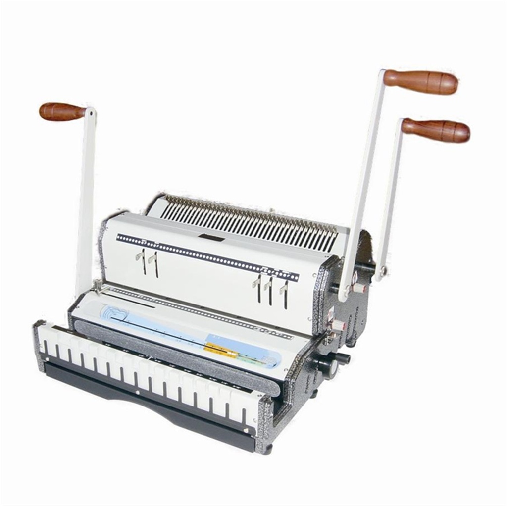 [EAKW5354] DUOMAC 321 - MANUAL WIRE PUNCH & BIND MACHINE 3:1 & 2:1 PITCH