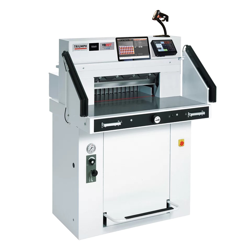 5560 TRIUMPH 21-5/8" PROGRAMMABLE HYDRAULIC GUILLOTINE