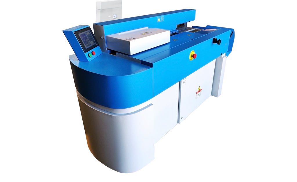 LAMIBIND 340 PUR w/ MAGNETIC BOOKBLOCK SUPPORT, SIDESHELF, TILTABLE MILLING