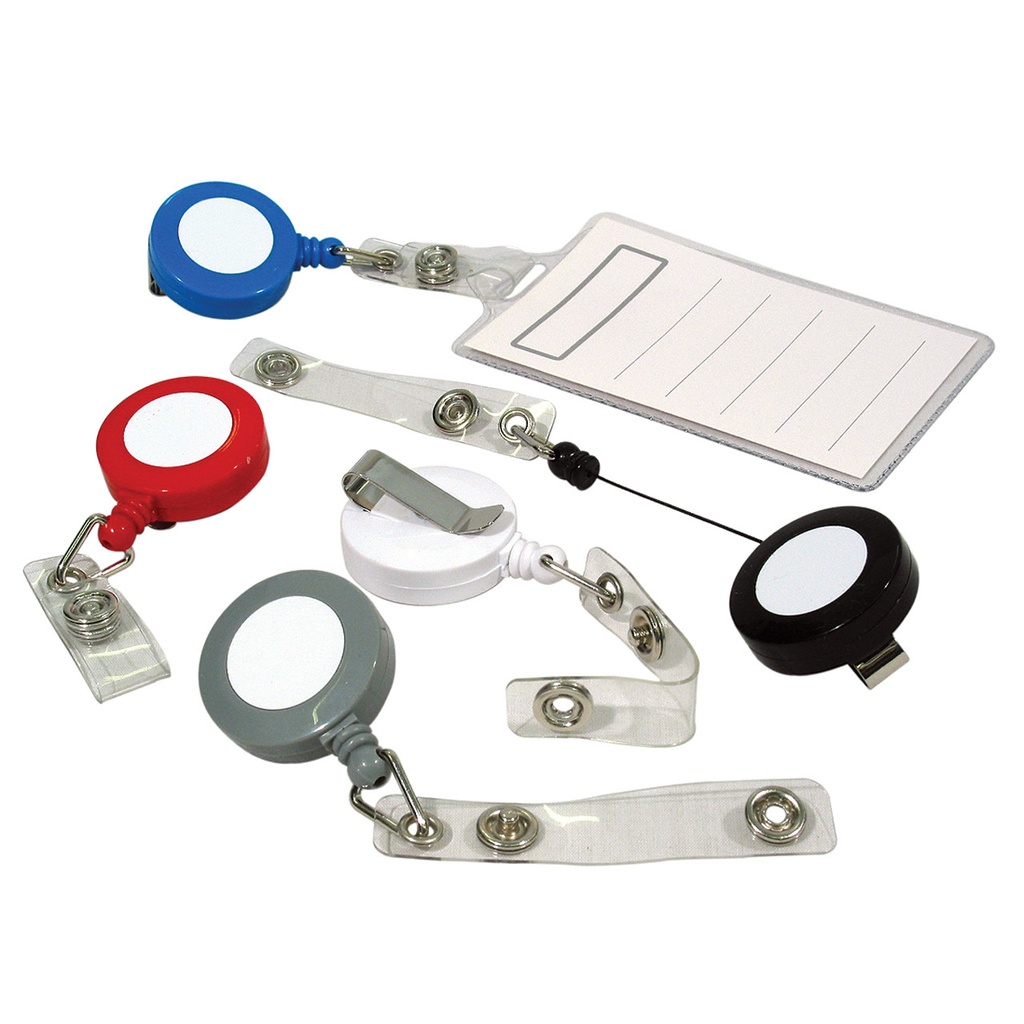 [IDBR0112] BADGE REELS - BLACK