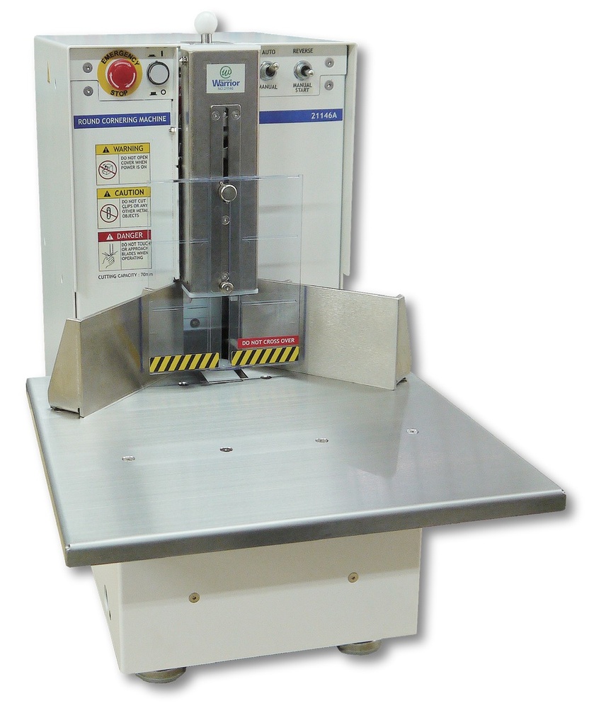 HEAVY DUTY ELECTRIC CORNER ROUNDER w/ 1/4" HARD STEEL BLADE