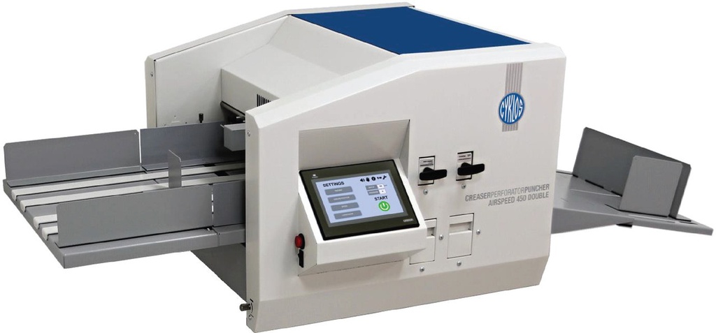 AIRSPEED 450 DOUBLE - CREASING / PERFORATING / PUNCHING MACHINE