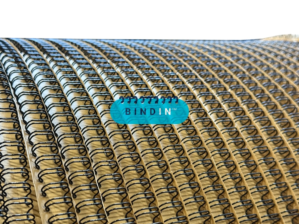 [BWSB5087] BINDIN™ WIRE SPOOL | BLACK | 2:1 PITCH (7/8" | 5,000 LOOPS)