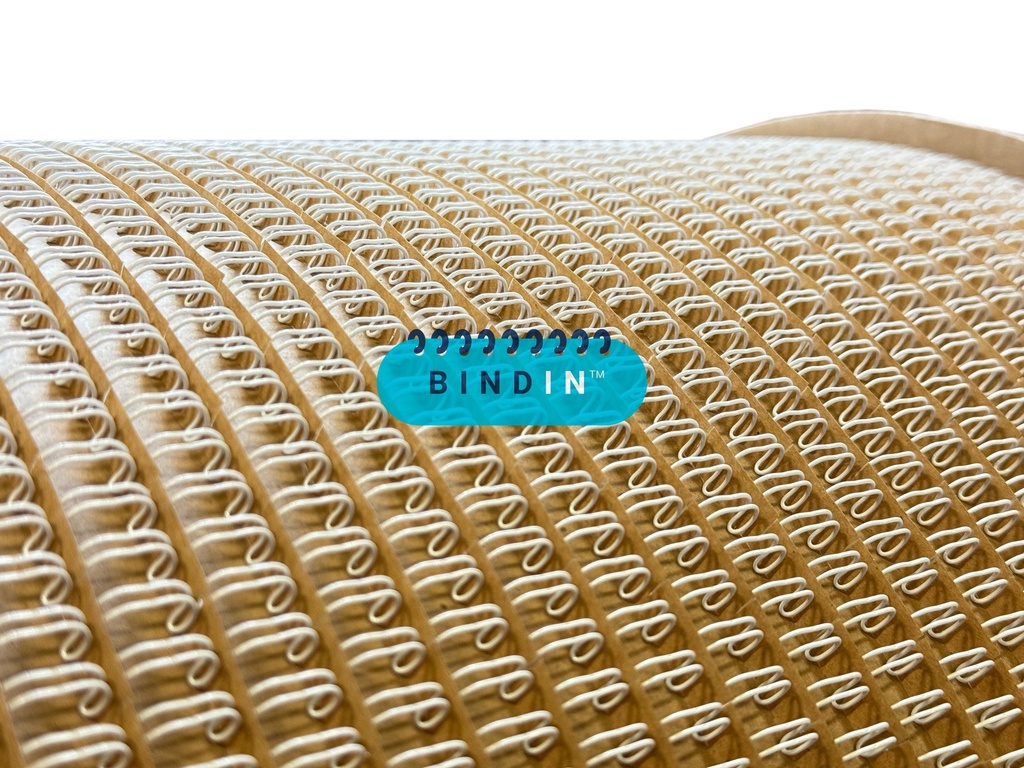 [BWSW5325] BINDIN™ WIRE SPOOL | WHITE | 3:1 PITCH (1/4" | 84,000 LOOPS)