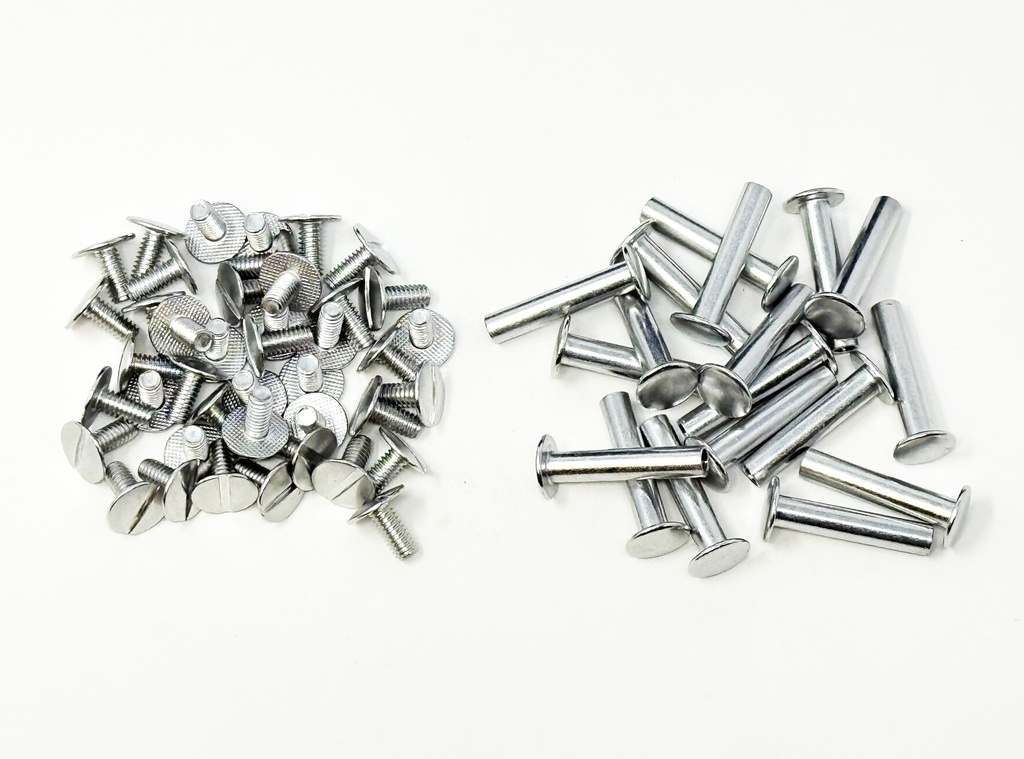 [BAPO5050] FASTIN™ ALUMINUM BINDING POSTS & SCREWS (1/2" | 100/PACK)