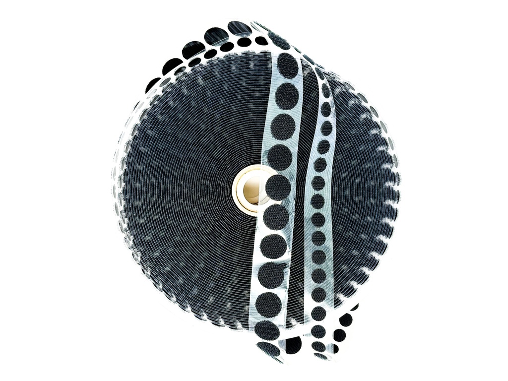 [BVCN1415] FASTIN™ HOOK COINS (BLACK) (1/2" | 1,400 PCS/ROLL)