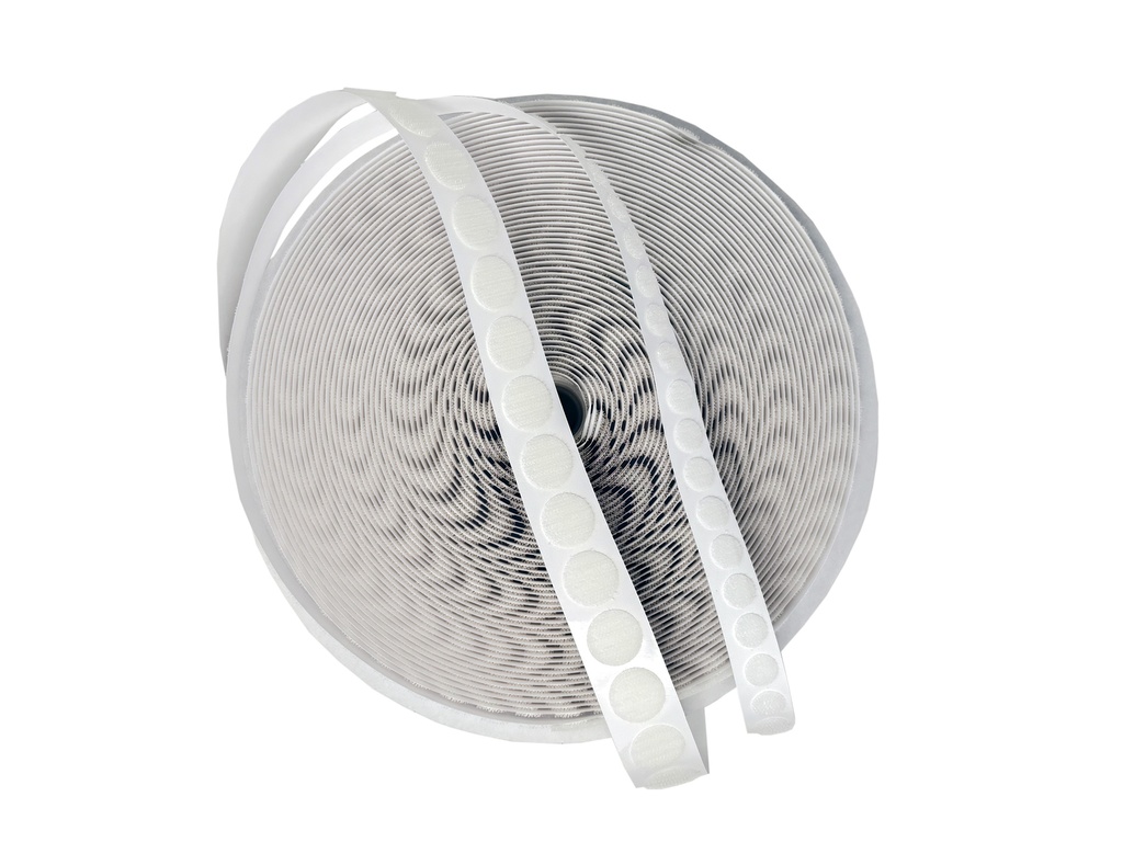 [BVCN1425] FASTIN™ HOOK COINS (WHITE) (1/2" | 1,400 PCS/ROLL)
