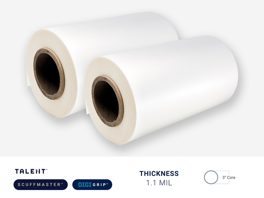 [LFHSP.3.1175.00500] TALENT SCUFFMASTER DIGIGRIP 1.2 MIL - 3" CORE - CPI (11.75" x 500')