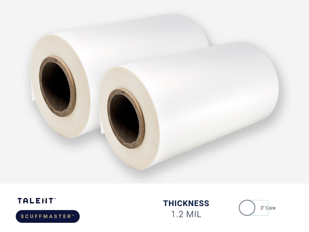 [LFSP.3.2450.10000] TALENT SCUFFMASTER 1.1 MIL - 3" CORE - CPI (24.5" x 10,000')