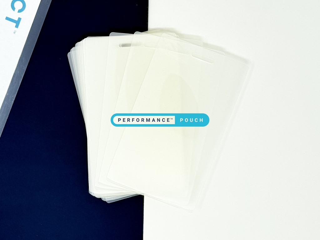 PERFORMANCE POUCH GLOSS - LUGGAGE TAG W/SLOT 2.5" x 4.25"