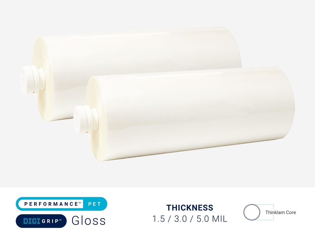 [LFAHGG.1.1300.00985] PERFORMANCE DIGIGRIP GLOSS - THINKLAM CORE (1.5 MIL | 13" x 985')