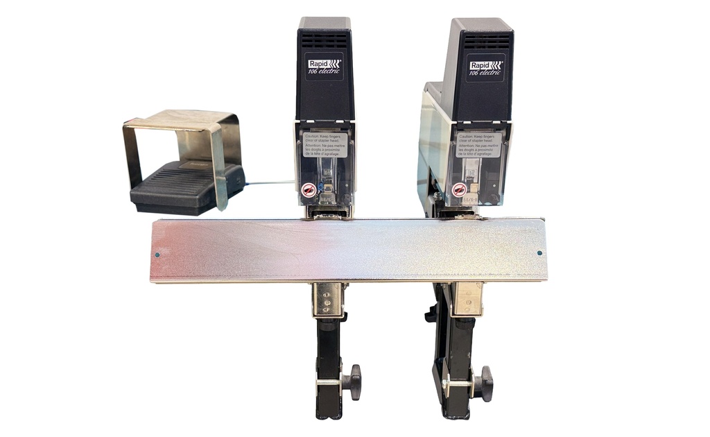 USED RAPID ELECTRIC STAPLER 106 - 2 HEADS