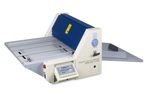 [CY.574 11 781] CREASING - PERFORATING MACHINE GPM VERSA, 110 VOLT, METRIC SETTINGS