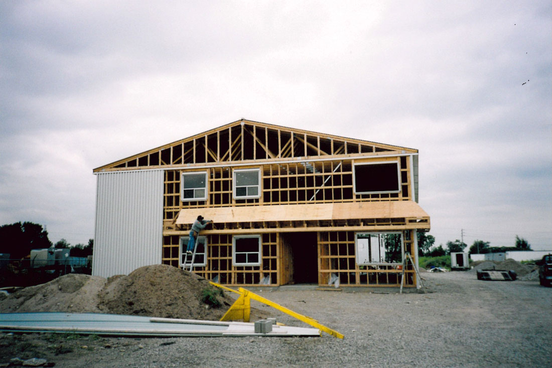 Summer 2000 new building 2